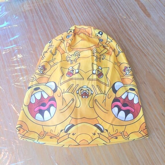 Unbranded Accessories - Adventure Time Beanie Hat Jake the Dog Stretchy